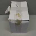 Zhehao 24 Pcs Glass Candle Jars with Lids Bulk, Round Empty Candle Container Tins, Dishwasher Safe and Leakproof DIY Crafts(Amber,Gold,4 oz)