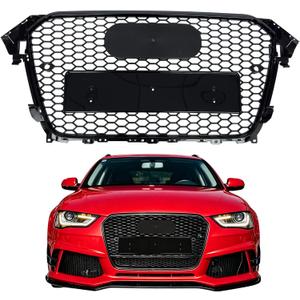 Front Upper Grill for Audi A4 / S4 B8.5 Facelift Models 2013-2016
