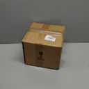 JYPS 2-in-1 Laundry Organizer with Large Capacity: Double-Layer Transparent Acrylic Storage Box with Bamboo Lid for Pods, Dryer Sheets & Supplies