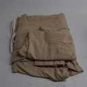 Bedsure Deep Beige Duvet Cover Queen Size - 3 Pieces Prewashed Extra Soft Bedding Set, Includes 1 Duvet Cover 90x90 Inches with Zipper Closure & 2 Pillow Shams, Comforter Not Included (Queen (90" x 90"), 02 - Deep Beige (No Comforter))