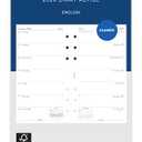 Filofax Personal week per page English 2026 diary 26-68426