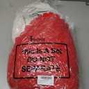 Bucherry 3 Pcs Valentine's Day Heart Throw Pillows, Red White Pink Heart Pillow Soft Decorative Back Cushion for Girls Women Bed Sofa Valentines Wedding Gifts Home Decor(Teddy Velvet,Ruffed Style)