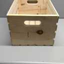 Shelve Wood Crate, 18x12.5in