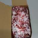 50Ft Christmas Tinsel Garland, Red and Snowflake Tinsel Garland Metallic Twist Shiny Garland for Xmas Tree Decorations, Tinsel for New Year Party Ceiling Hanging Decorations Indoor and Outdoor Decor