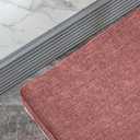 Loveboat Piano Bench Cushion, Washable Bench Pad for Shoe Storage, Window, Piano, Dining 30"x14"x2" Brick Red