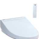 TOTO WASHLET C5 Electronic Bidet Toilet Seat with PREMIST and EWATER+ Wand Cleaning, Elongated, Cotton White - SW3084#01