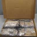 2 Pack String Light Poles for Outside, Thickened Metal Lights Hanger Pole Outdoor with Fork, Lighting Hanging Post Accessories for Patio Decor Garden Backyard Yard Front Porch Outside Decorations