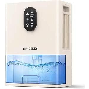 Dehumidifier, 11oz Water Tank (1000 sq. dehumidifiers for home, quiet dehumidifiers for bathroom, bedroom, basement, RV with timer setting, auto shut-off)