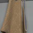 Stair Treads Non Slip Landing Rug for Wooden Steps Indoor, Peel and Stick Stair Treads Matching-Mat 20"X32" Landing Slip Resistant Stair Rugs for Kids and Dogs, Polyester Stair Landing Mat, Beige