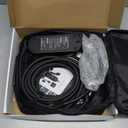 Level 1+2 EV Charger,8~16 Amp Electric Car Charger 110~240V,Electric Vehicle Charging Station with NEMA 6-20P & NEMA 5-15P,Travel EV Charge Cable,for J1772 Electric Cars (Black)