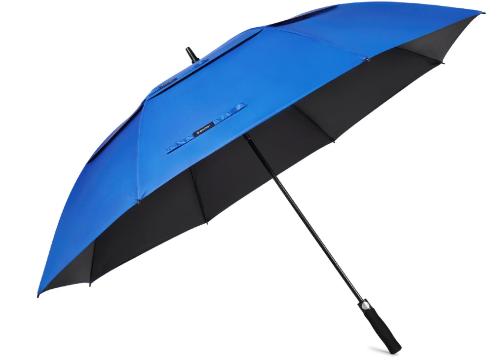 G4Free 47/54/62/68 Inch UV Protection Golf Umbrella Oversized Sun Umbrella UPF 50+, Auto Open, Vented Double Canopy, Extra Large Coverage, Heavy Duty, Windproof Stick Umbrella, Royal Blue