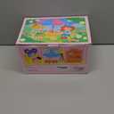 Dollhouse with 4-Story 11 Rooms, Dream Gift Princess Doll House Playset with Furniture Pool Slide, Pink Toddler Toy House for 3 4 5 6 7 8 9 10 Year Old Girls