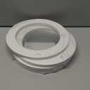 Sunco 24 Pack Goof Rings for 6 Inch Recessed Lights, Flush Mount White Can Light Trim Ring Cover, Outer Diameter 8.6 Inch, Inner Diameter 6.2 Inch, Paintable Surface, Matte Finish.