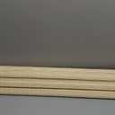 LazBlinds No Tools No Drill Cordless Bamboo Roman Shades, Privacy Window Treatment, Roll Up Bamboo Blinds for Windows 36'' W x 64'' H, Natural