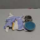 2Pcs PVC Termination Cap for 2 Inch Vent Pipe, 304 Stainless Steel Mesh Screen Vent Cover, Vent Pipe Screen & Exhaust Pipe End Cap with 2 Gloves for Furnace and Roof Vent (4in)