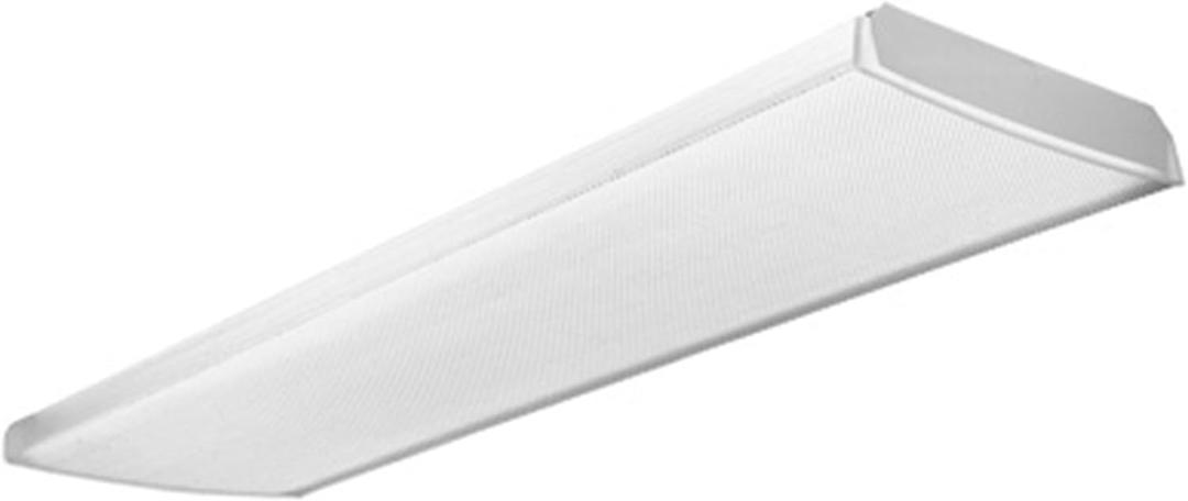 Lithonia Lighting Fluorescent Round 4 lamp, 4 feet, MultiVolt Wraparound Light