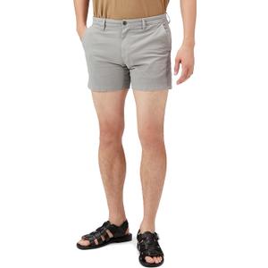 Amazon Essentials Men's Slim-Fit 5" Flat-Front Comfort Stretch Chino Short (Previously Goodthreads) (31, Light Grey)