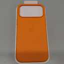 Apple iPhone 17 Pro Max Silicone Case with MagSafe and Camera Control: Lightweight Phone Case, Wireless Charging Compatible, Smooth Matte Finish; Orange