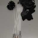 Sealegend 15 Feet Dryer Vent Cleaner Kit/Lint Remover/Upgraded Flexible Quick-Snap Brush with Drill Attachment/Fireplace Chimney Brushes for Easy to Clean/Cleaning Tool Use with or Without Power Drill