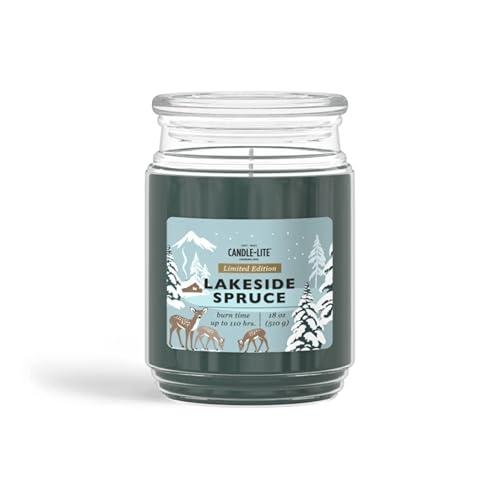 CANDLE-LITE, Lakeside Spruce Candle - 18 Ounce