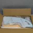 Wooden 2 Step Stool for Toddlers, Foldable 2-Step with Non-Slip Pads and Handles, Bamboo Step Stool for Kids Bathroom Sink and Potty Training, Kitchen Helper, Nursery Bedroom(Blue)