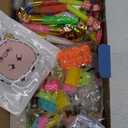 136 Pcs Pop Kids Party Favors Toys Bulk,5-in-1 Classroom Prize Box for 4-10 Ages Boys Girls,Carnival Treasure Box Stuffers Fidget Pop Its,Arts & Educational Toys Goody Bag Fillers,Pinata Stuffers