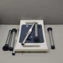 PELEGON Shower Chair for Inside Shower (350 lb) - Adjustable Height, Padded Seat, Shower Chair for Elderly and Disabled - Shower Chair for Adults, Tub Chairs for Bathtubs - Dark Blue