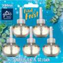 Glade PlugIns Refills Air Freshener, Scented and Essential Oils for Home and Bathroom, First Frost, Limited Edition Scent, 3.35 Fl Oz, 4 Count
