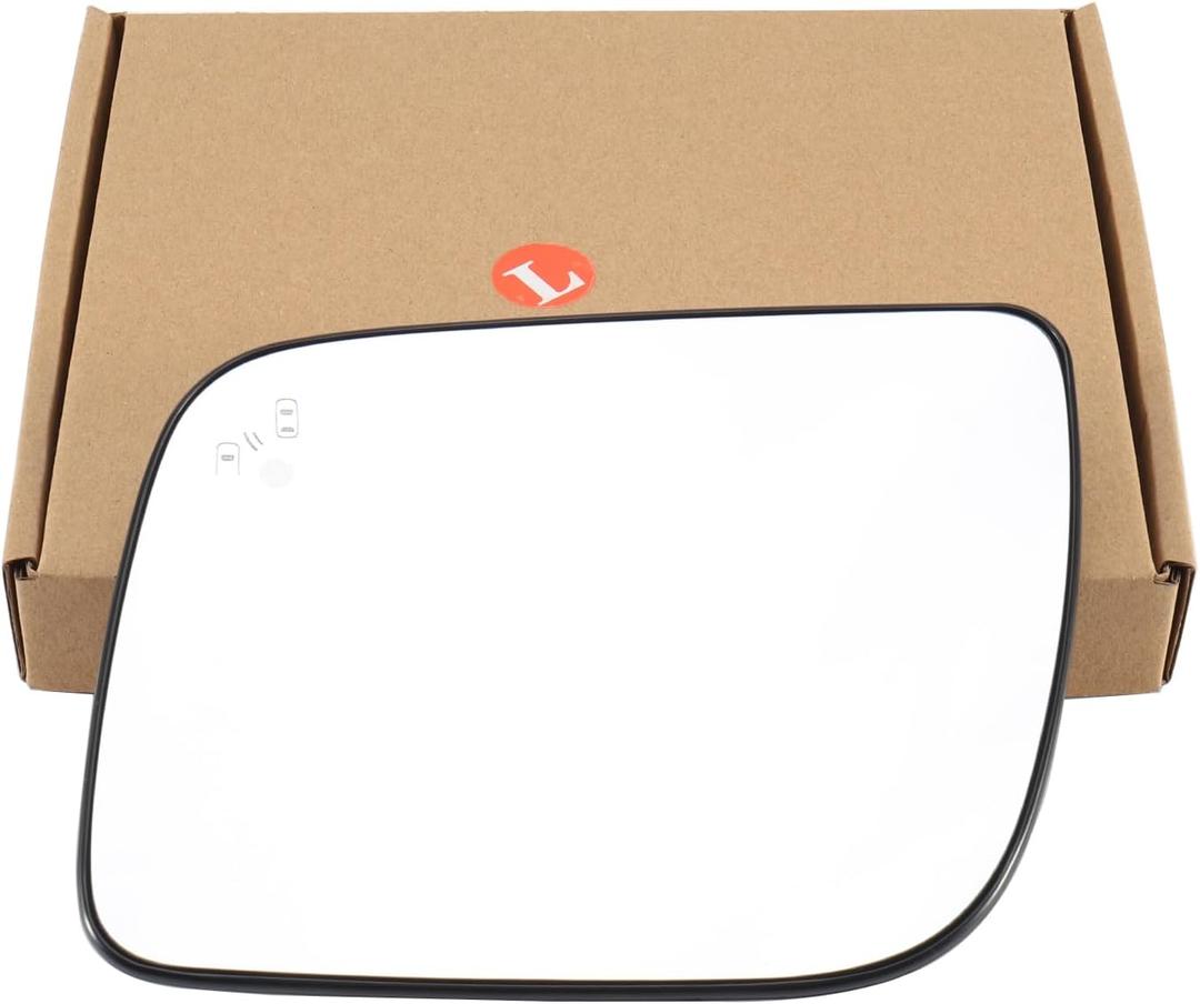 Driver Side Mirror Replacement for Ford Explorer 2011-2019 with BSD Heated Leftt Side View Mirror Glass