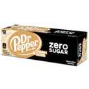 DR PEPPER and Cream Soda Zero Sugar, 12 fl oz cans, 12 pack
