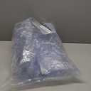 Round Elastic Tablecloth with Flannel Backing Transparent Fitted Cover for Home Parties and Events Reusable and Easy to Clean Table Protector