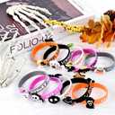 Morcheiong 40 Pcs Halloween Rubber Bracelets Silicone Wristbands for Halloween Trick or Treat Party Goodie Treat Bags Stuffers Filler Favors Classroom Prizes School Class Exchange Favors