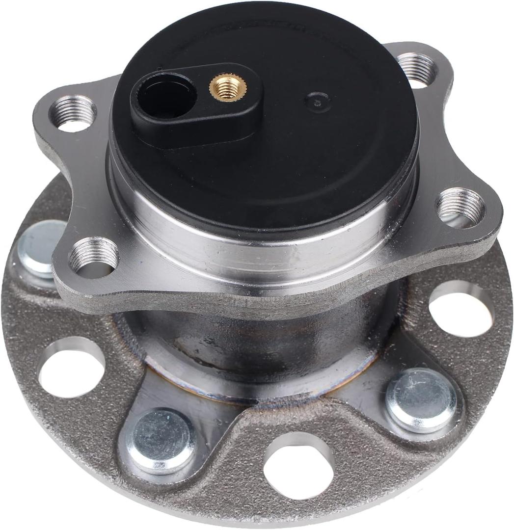 Autoround 512332 Rear Wheel Bearing and Hub Assembly Compatible with Jeep Compass/Patriot 2007-2017, Chrysler 200 2011-2014/ Sebring 2007-2010, Dodge Avenger 2008-14/ Caliber 07-2012, 5 Lug w/ABS