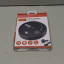 GPX PC332B Portable CD Player with Anti-Skip Protection, FM Radio and Stereo Earbuds - Black