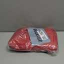 Threshold, One Window Panel, Solid Textured Ruby Red Ring, 54" x 84"