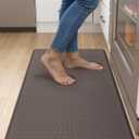 DEXI Anti Fatigue Kitchen Floor Mat Cushioned Standing Runner 39x20, Brown
