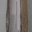 Apicizon Small Narrow Side Table, 3-Tier Skinny End Table with Storage Shelf, Slim Nightstand Bedside Table for Small Spaces, Living Room, Bderoom, White