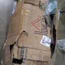 72" Farmhouse Kitchen Pantry Cabinet, Freestanding Tall Storage Cabinet with 4 Barn Doors, 4 Adjustable Shelves and 8 Door Shelves, Gray Wash