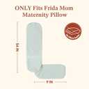 Pregnancy Pillow Covers ONLY Compatible with Frida Mom Pregnancy Pillow (2 Pack Covers-Pillow NOT Included)