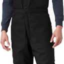 Dickies Men's Premium Insulated Duck Bib All (Medium, Black)