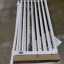 71" Extra Tall Aluminum Pet Gate - Jump-Proof with Auto Close & 1.3" Narrow Bar Spacing, Lockable Handle, No Drilling Easy Install for Cats & Puppies