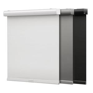 SMONTER Cordless Blackout Roller Shades for Windows- Room Darkening Roller Blinds with Valance, High Shading & UV Protection, 72" W x 72" H, White