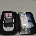 KETO-MOJO GK+ Bluetooth Glucose & Ketone Testing Kit + Free APP for Ketosis & Diabetes Support. 20 Blood Test Strips (10 Each), Meter, 20 Lancets, Lancing Device, and Control Solutions