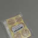 Self Adhesive Cookie Cellophane Treat Bags with Seal 4x4 Inches, 4 Mils Self Sealing Resealable Plastic Packaging Bags with Thank You Labels for Gift Giving Party Favor Bakery Candy Chocolate 100 Pcs