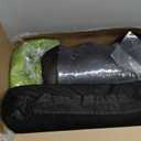 Outdoor Seat Cushion Set 22 L  24 W  5 H Inch Waterproof & Fade Resistant Patio Furniture Cushions with Removable Cover with Handle and Straps for Sofa Chairs, Chairs, Grass Green