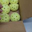 Franklin Sports X-40 Outdoor Pickleballs - Official Ball of USA Pickleball, APP Tour + US Open - Regulation Size (12 Count, Yellow)