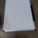 VIZ-PRO Magnetic Dry Erase Board, 24 X 18 Inches, Silver Aluminium Frame