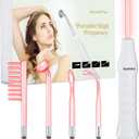 Quiet&Far High Frequency Facial Machine Skin Care Tool for Wrinkles Reducing Skin Tightening High Frequency Facial Wand with 4 Tubes