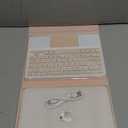 GreenLaw Keyboard Case for iPad 9th Generation 10.2", iPad 8th/ 7th/Air 3, Detachable Wireless Keyboard Case for Pro 10.5 inch, 7 Color Backlit, Stain-Resistant Cover, 2 BT Connection, Pink