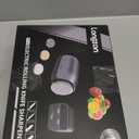 Longzon ZForge Electric Rolling Knife Sharpener Adjustable 1025 Angles, Easy Sharpening, Professional Kitchen Knife Sharpener Kit with Diamonds Discs for All Kitchen Knife Sets